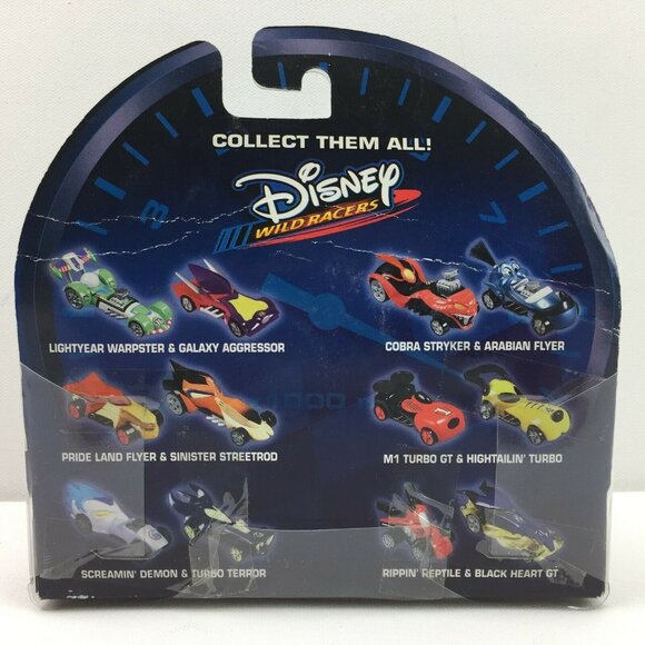 Disney Wild Racers Street Wagon Screamin Speeder Die Cast Metal Body Cars 3+ - Picture 6 of 6